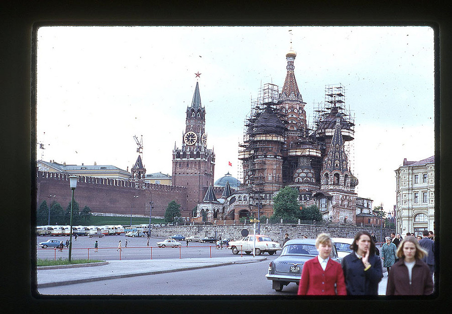 863 Москва 1969 года в объективе американского фотографа